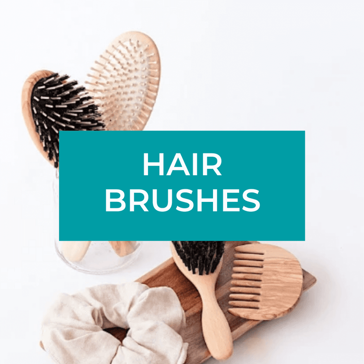 plastic-free hair brushes