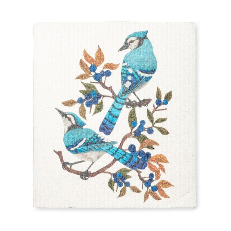 Reusable Swedish Sponge - Blue Jays & Berries | prettycleanshop