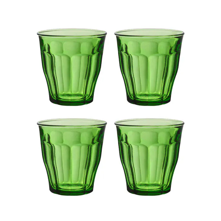 Picardie Tumbler Green - Set of 4 | prettycleanshop