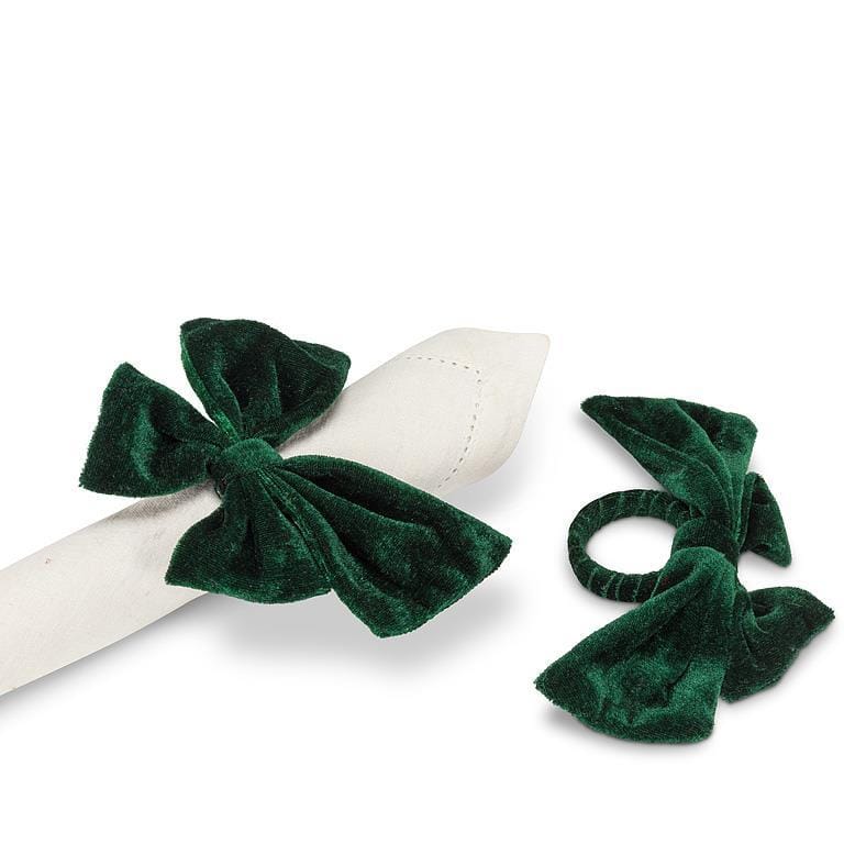 Velvet Bow Napkin Ring