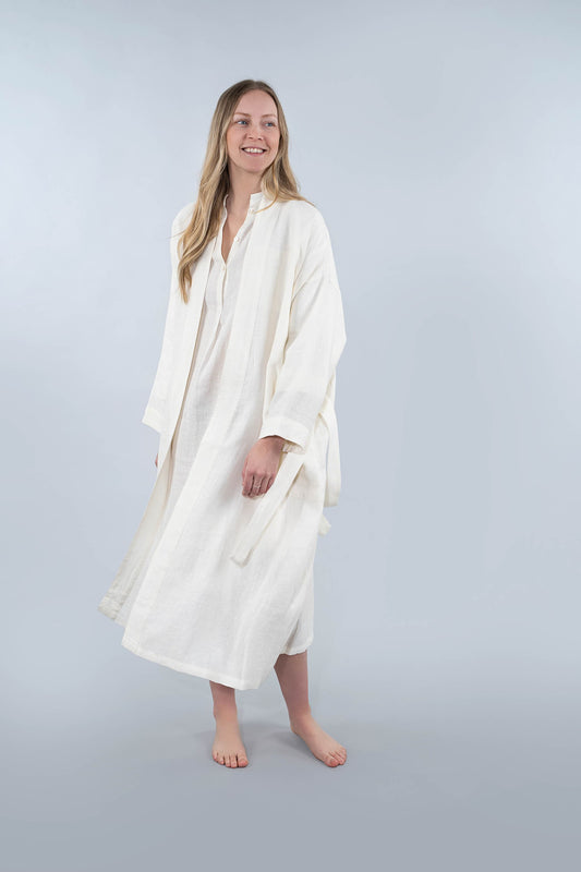 Linen Robe | prettycleanshop.myshopify.com