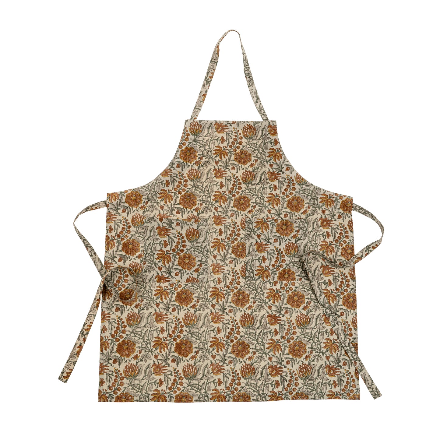 Rosalind Block Print Apron