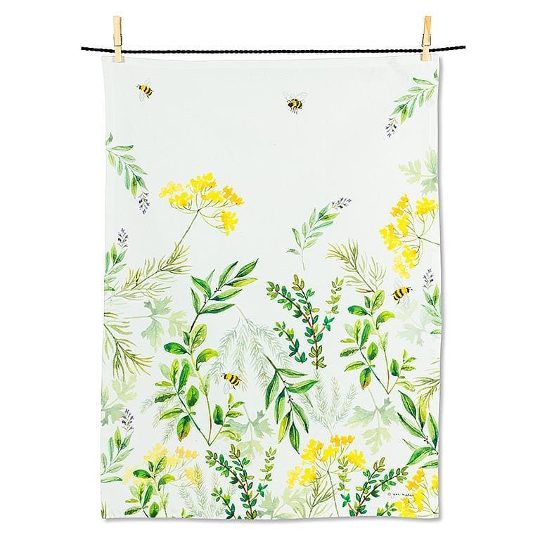 Herb Garden Kitchen Tea Towel 20x28''L | prettycleanshop