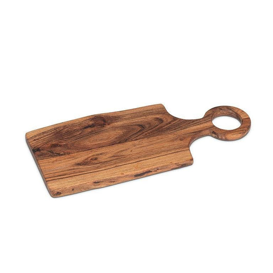 Acacia Serving Board Ring Handle | prettycleanshop.myshopify.com