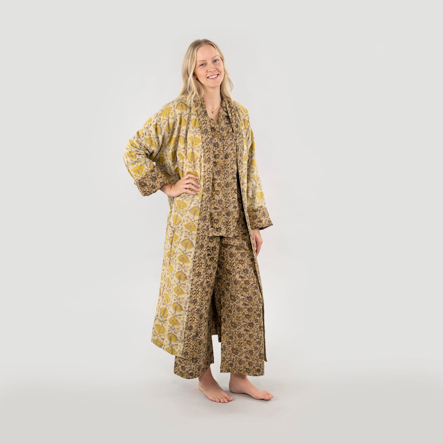 Lakshmi Block Print Pyjama Set | prettycleanshop