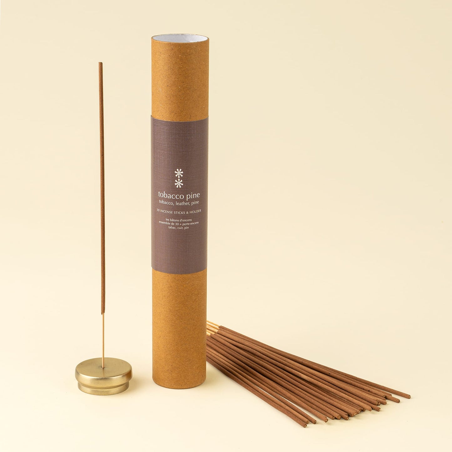 Incense Set/30 Sticks + Holder