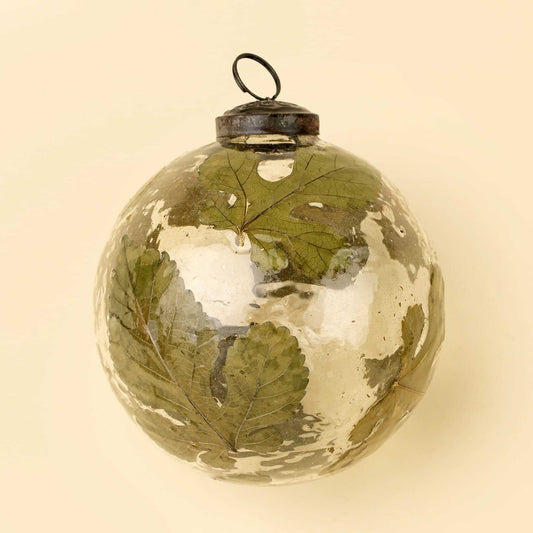 Luna Leaf Holiday Ornament-Pretty Clean Shop
