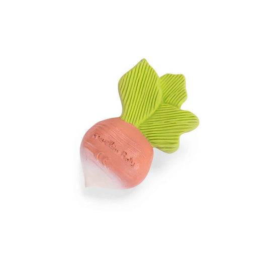 Trois Petits Lapins - Natural Rubber Radish Teether | prettycleanshop.myshopify.com