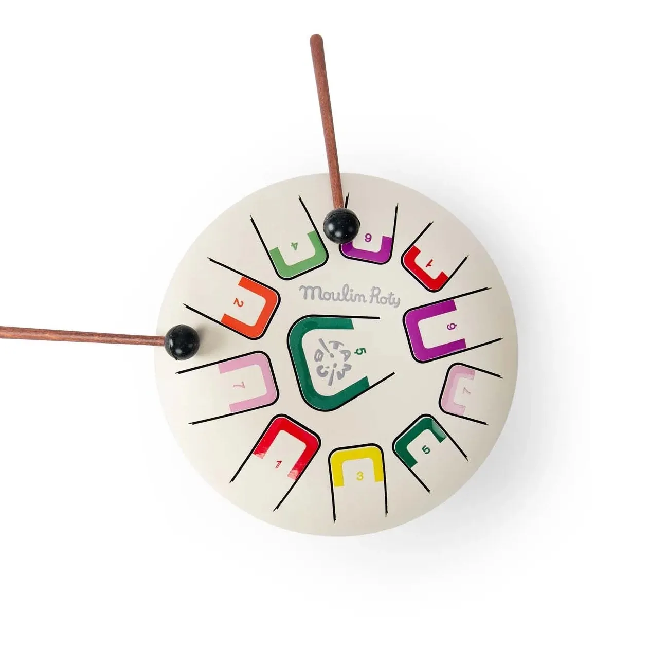 Apres la Pluie Tongue Drum 8" and 11 Tones - Moulin Roty x Tambu | prettycleanshop