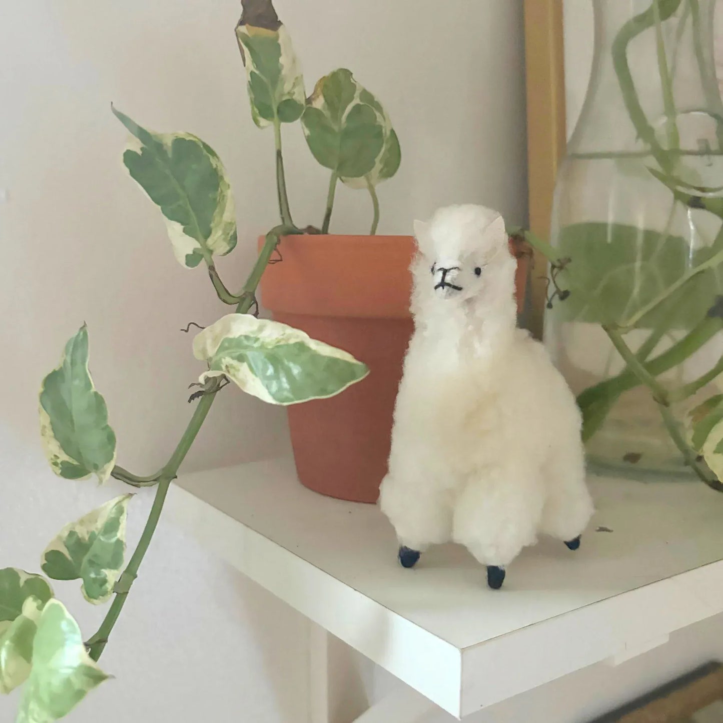 Mini Alpaca - 5"-Stuffed Animals-Pretty Clean Shop
