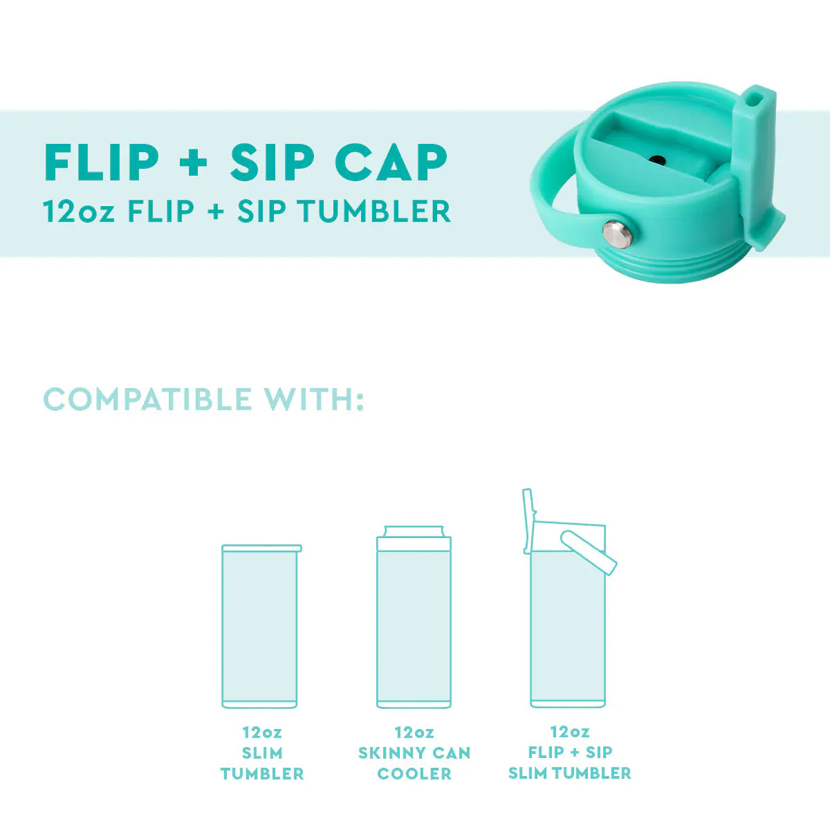 Swig Life - Flip + Sip Cap 12oz | prettycleanshop.myshopify.com