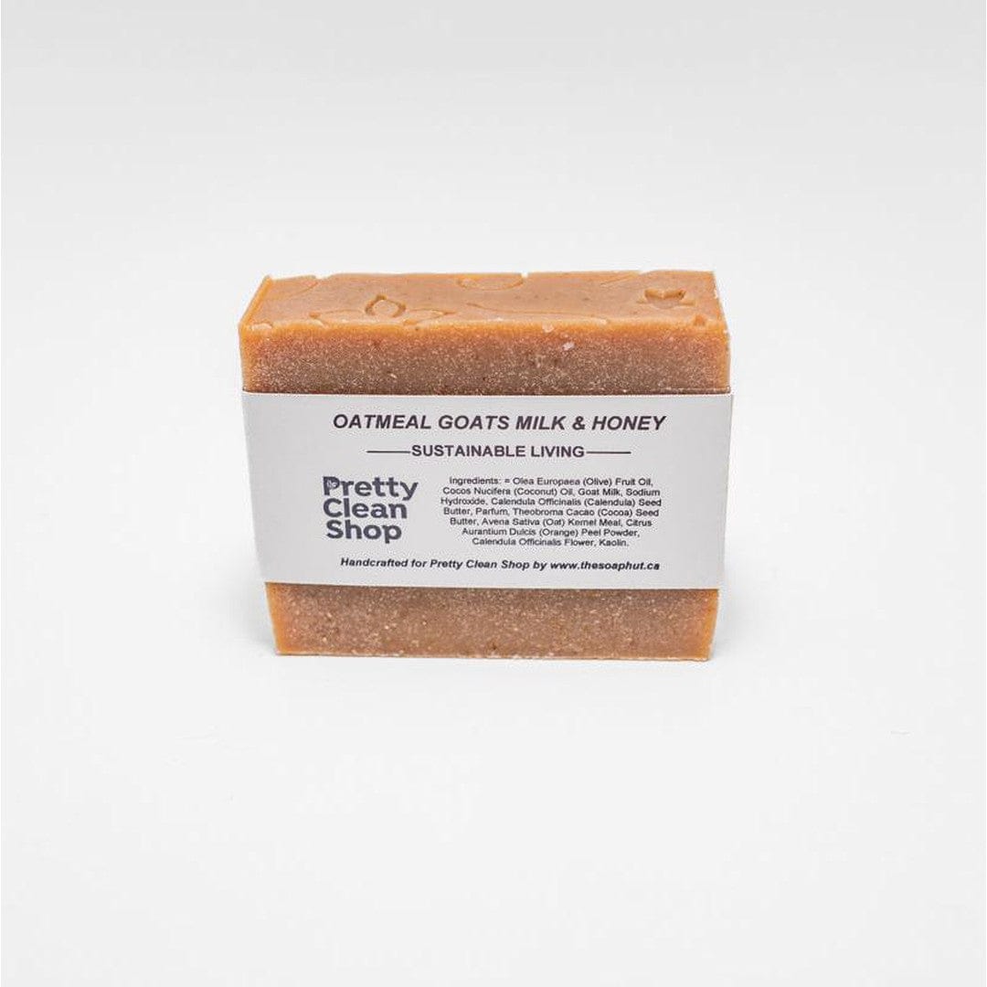Artisanal Soap Bar Oatmeal Goat’s Milk & Honey | prettycleanshop