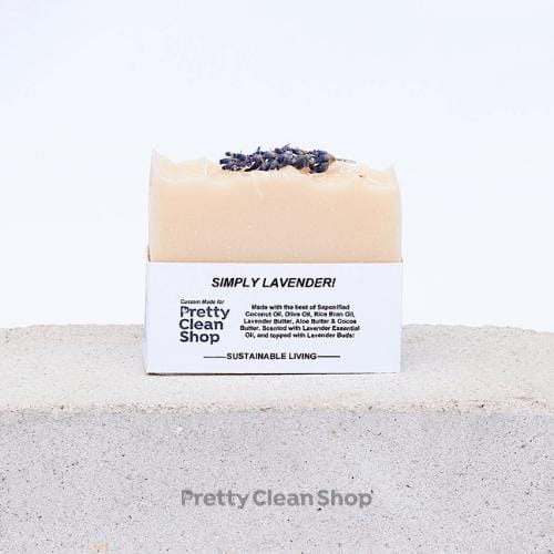 Artisanal Soap Bar Simply Lavender | prettycleanshop