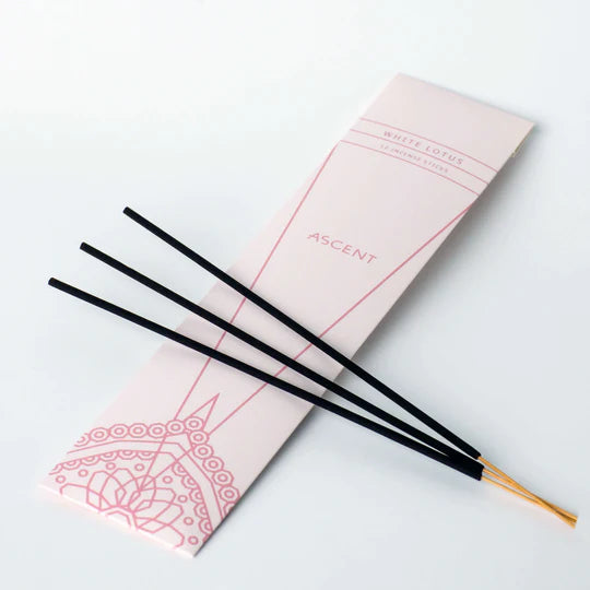 Ascent Incense Sticks Home Between Heaven and Earth White Lotus Prettycleanshop