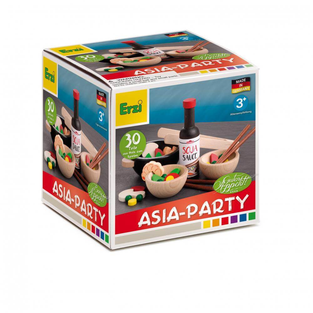 Wooden Food Set - Wok Party | prettycleanshop
