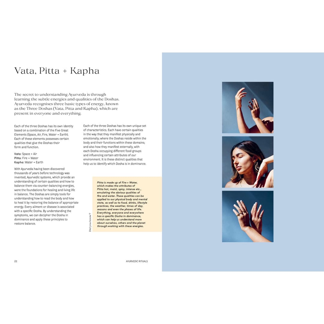 Ayurvedic Rituals - Wisdom, Recipes and the Ancient Art of Self-Care-Print Books-Pretty Clean Shop