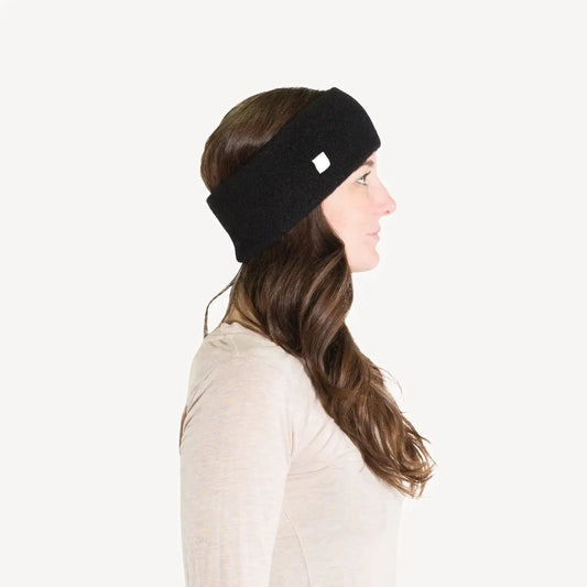 Baby Alpaca Headband - Black