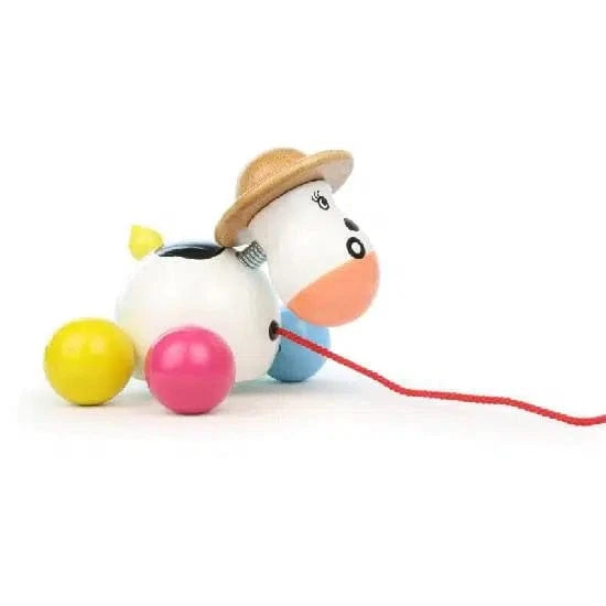 Baby Rosie Cow Pull Toy | prettycleanshop