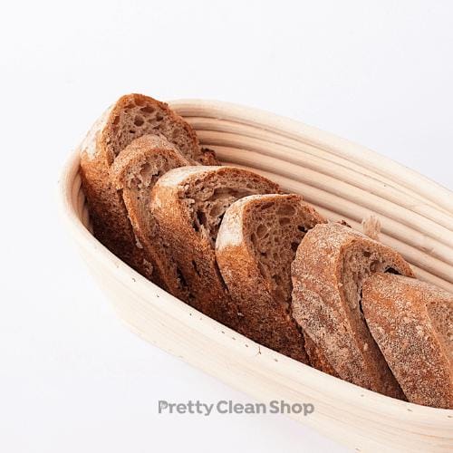 Banneton - Sourdough Bread Proofing Basket OBLONG-Bread Pans & Molds-Pretty Clean Shop