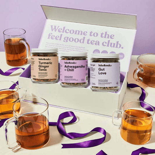 Lake & Oak - Bestsellers Tea Bundle Gift Box | prettycleanshop.myshopify.com