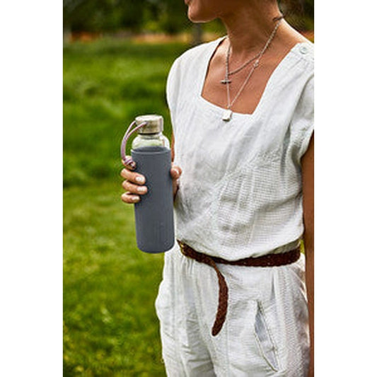 Glass Water Bottle | prettycleanshop.myshopify.com