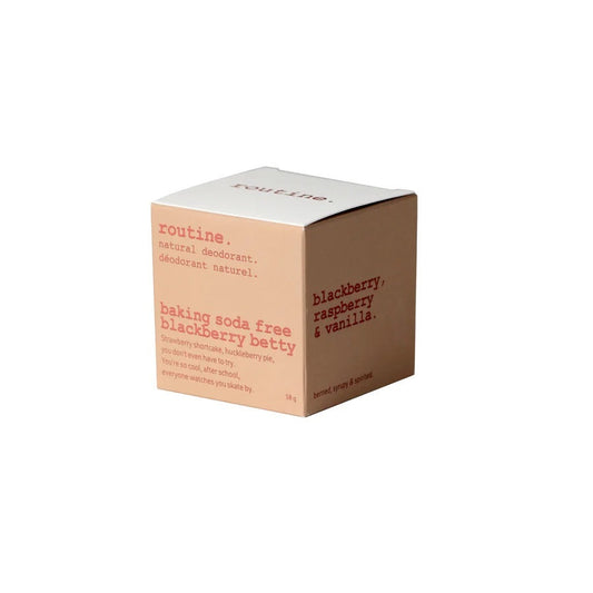 Blackberry Betty - Routine Natural Deodorant BAKING SODA FREE