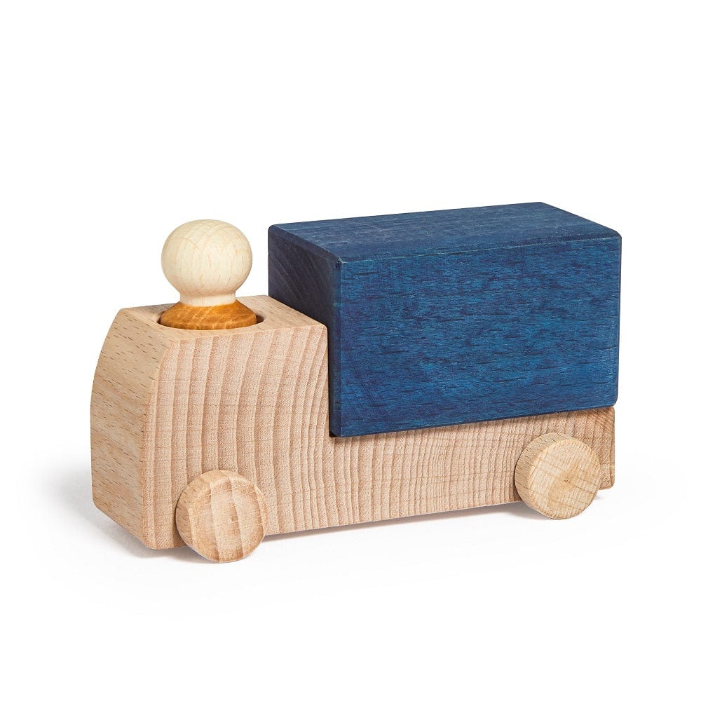 Blue Truck with Driver | prettycleanshop