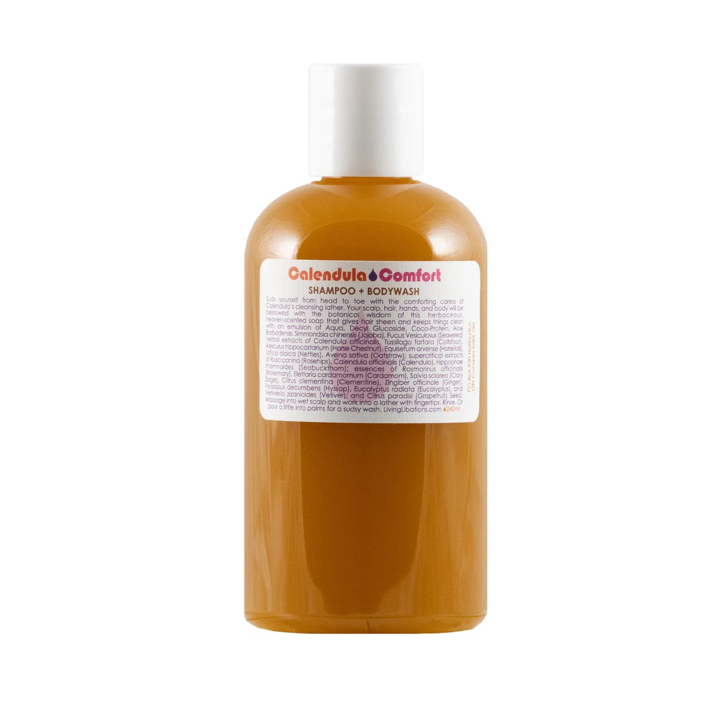 Calendula Comfort Shampoo + Bodywash | prettycleanshop