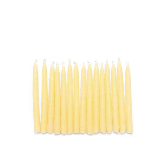 Canadian Beeswax Birthday Candles - 16 in a box Living Beeswax works Prettycleanshop