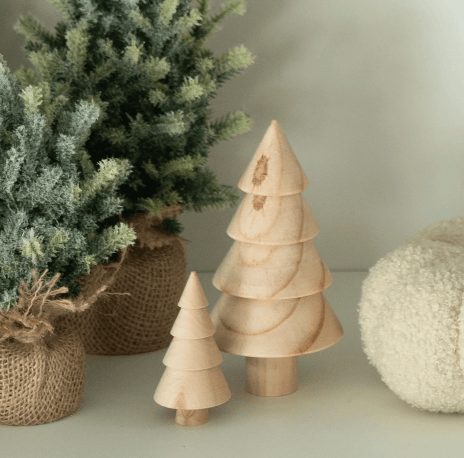 Wooden Tabletop Tree | prettycleanshop.myshopify.com