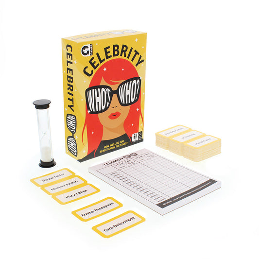 Celebrity Who's Who Party Game