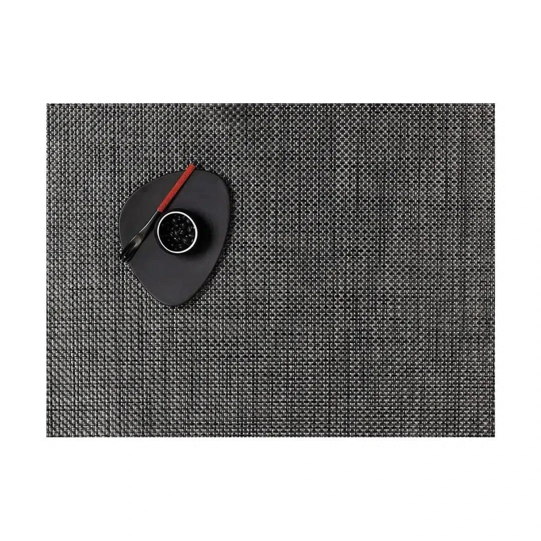 Basketweave Table Mat - CARBON | prettycleanshop