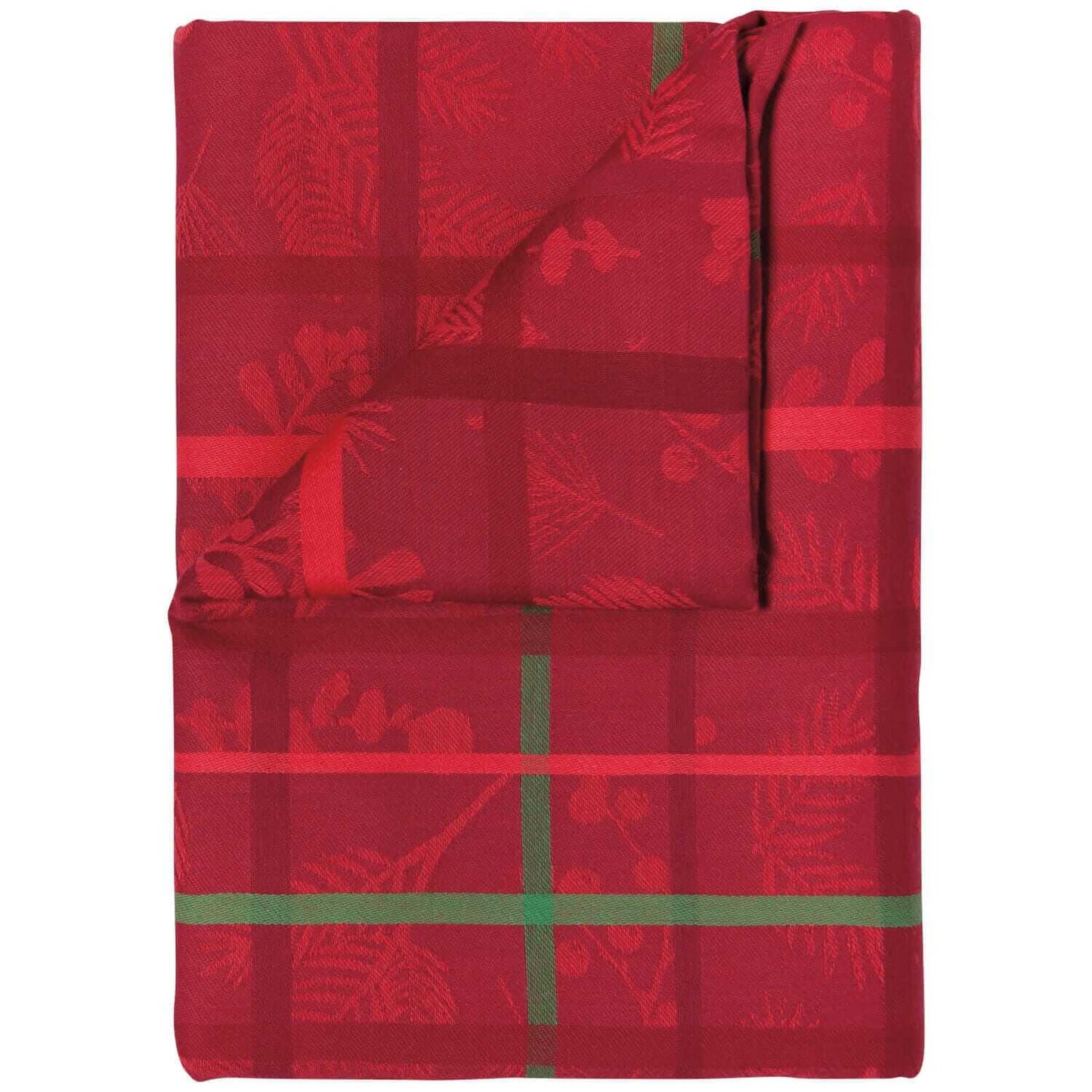 Jacquard Tablecloth - Winterberry Christmas 90 x 60In-Pretty Clean Shop