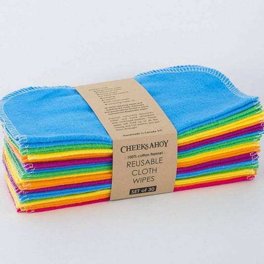 Cloth Wipes - Cotton Flannel