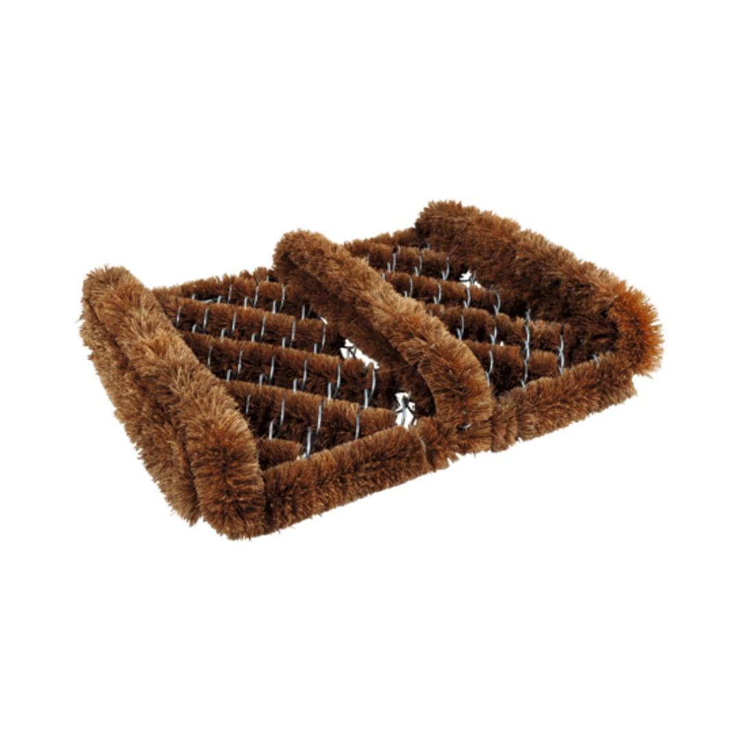 Coconut Doormat & Shoe Cleaner with Side Scrapers | prettycleanshop