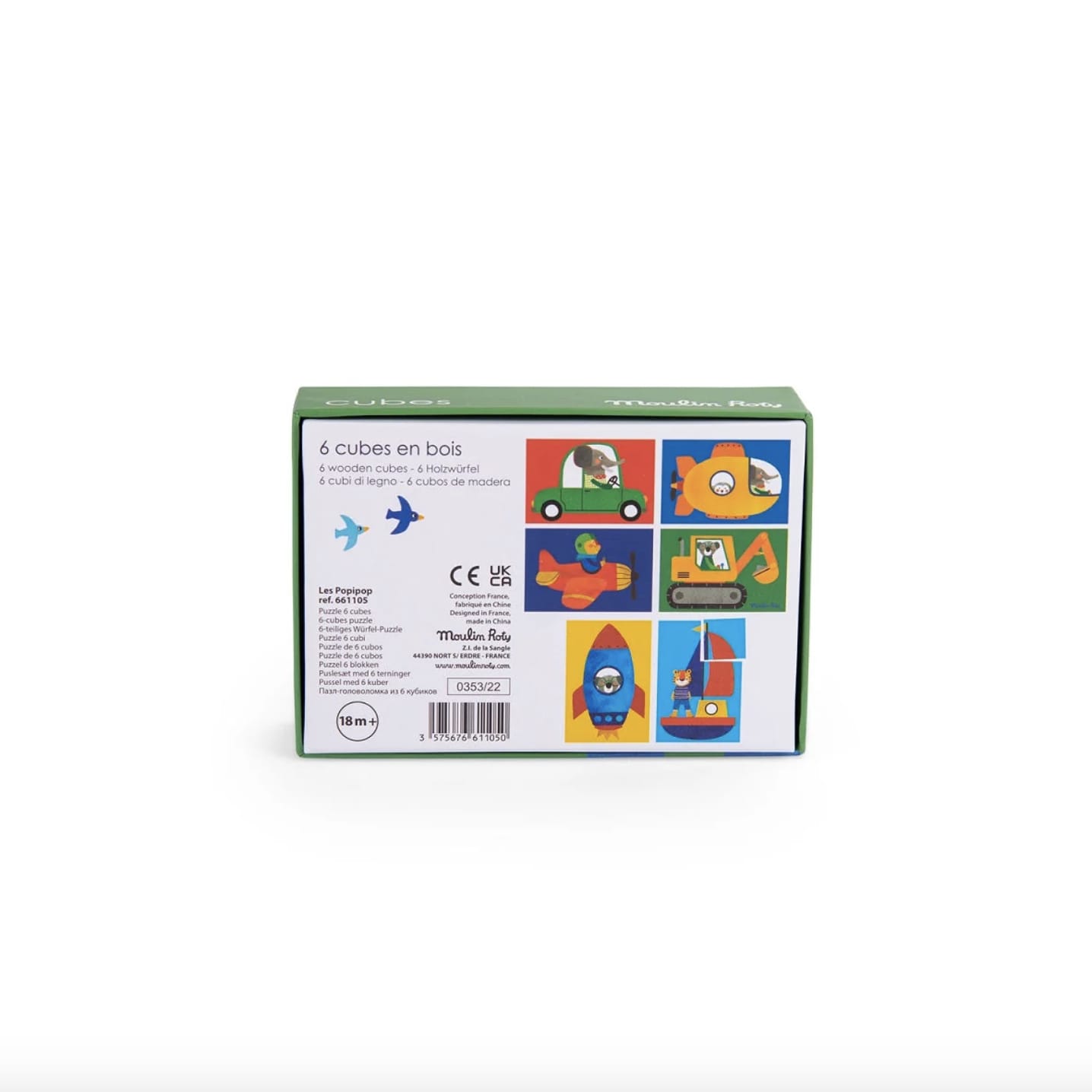 Popipop - 6 Cube Puzzle