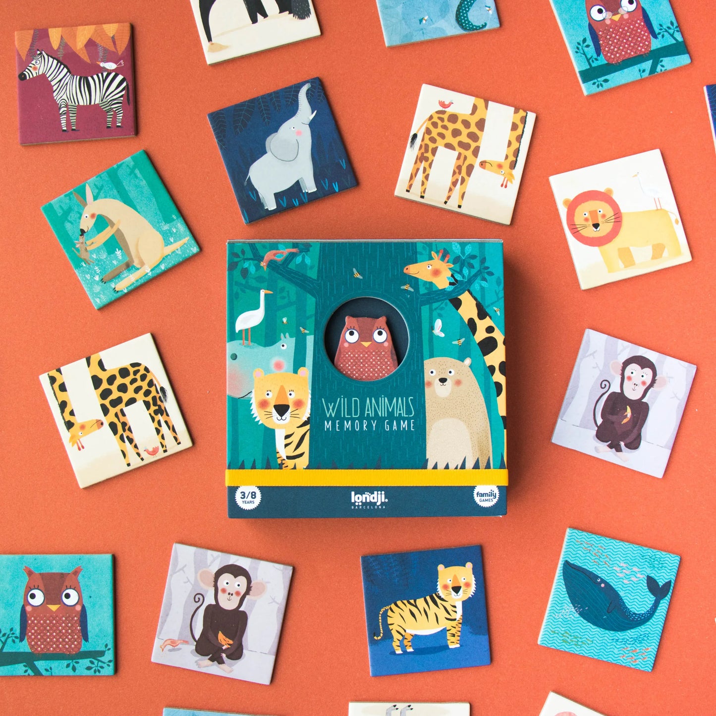 Memory Game - Wild Animals | prettycleanshop