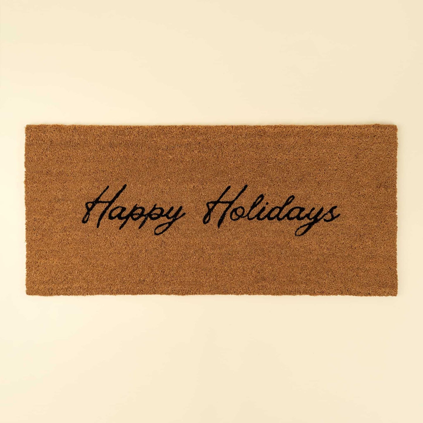 Happy Holidays Doormat-Pretty Clean Shop