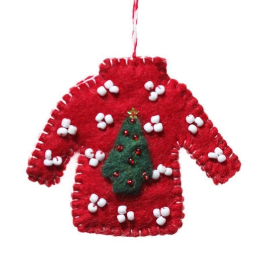 Pine Sweater Ornament