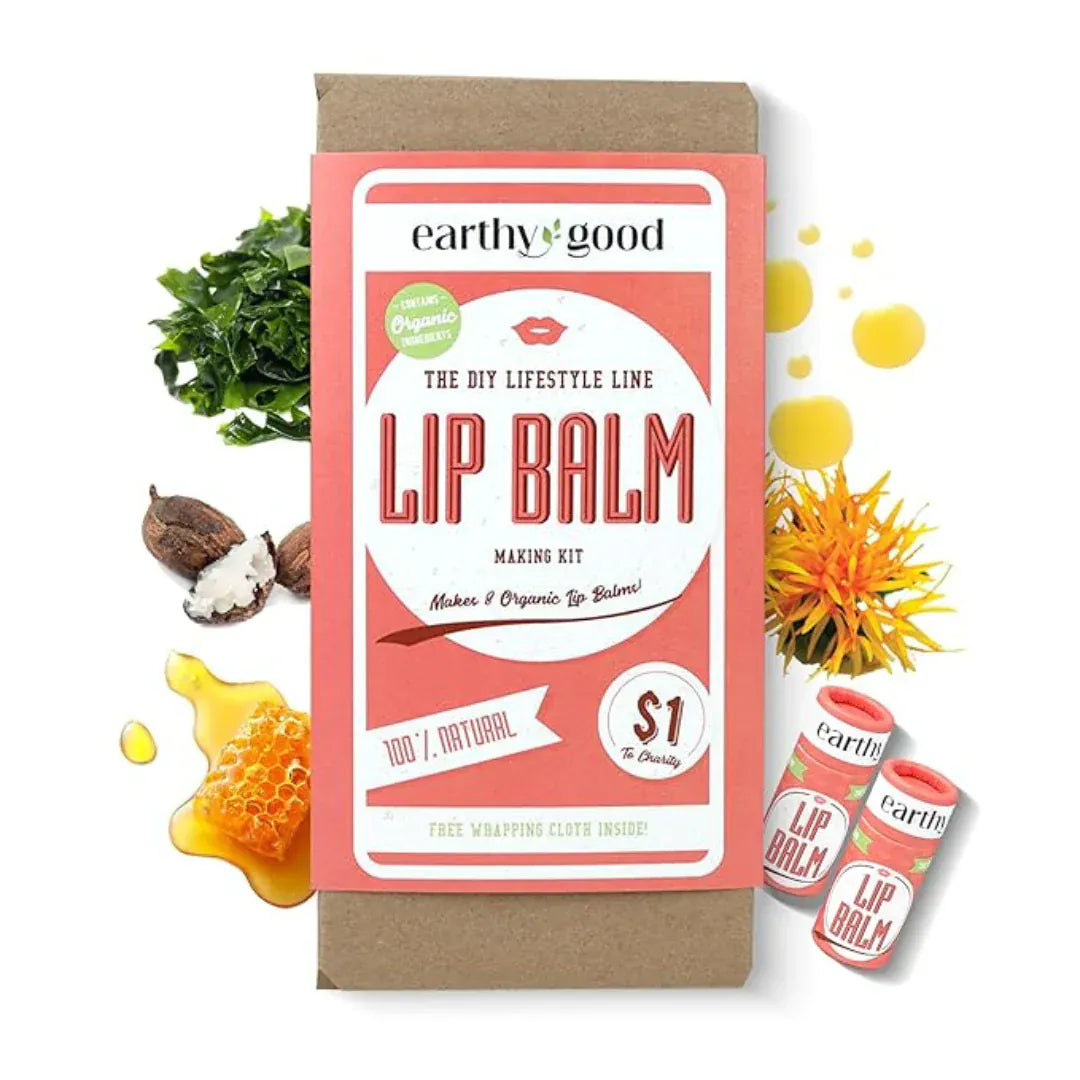 Earthy Good DIY Lip Balm Kit | prettycleanshop