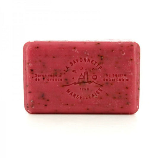 Soap Bar with Organic Shea Butter - Exfoliating Red Vine