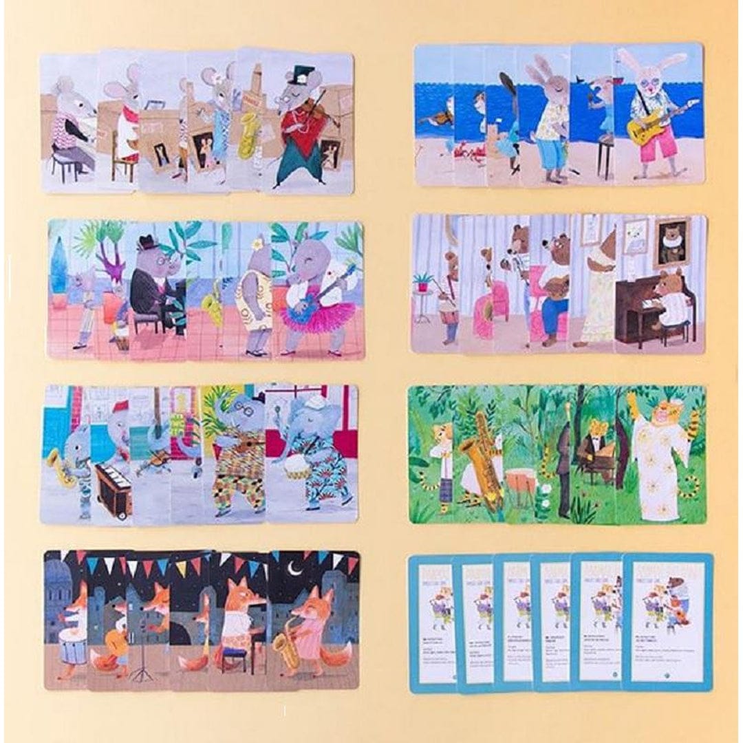 Family Card Game: Animal Band | prettycleanshop