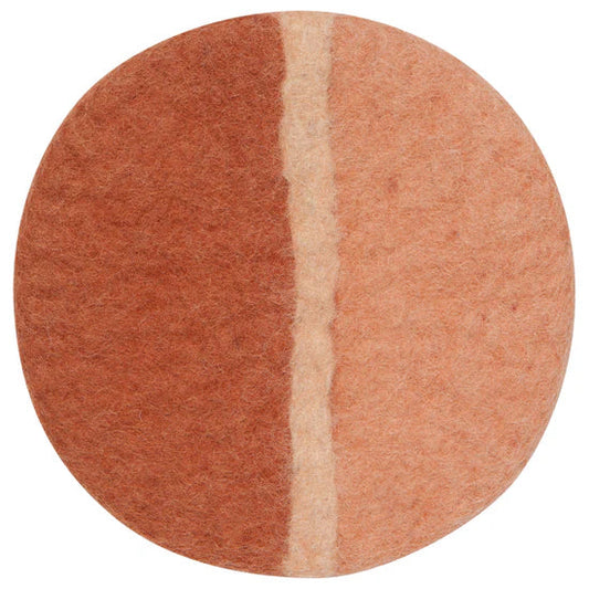 Felted Wool Trivet - Quarry