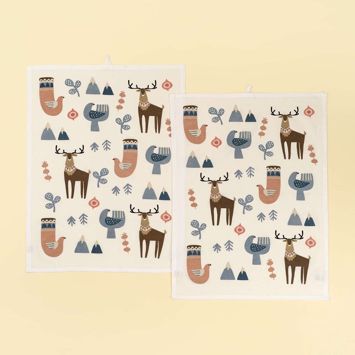 Stag Flour Sack Tea Towel-Pretty Clean Shop