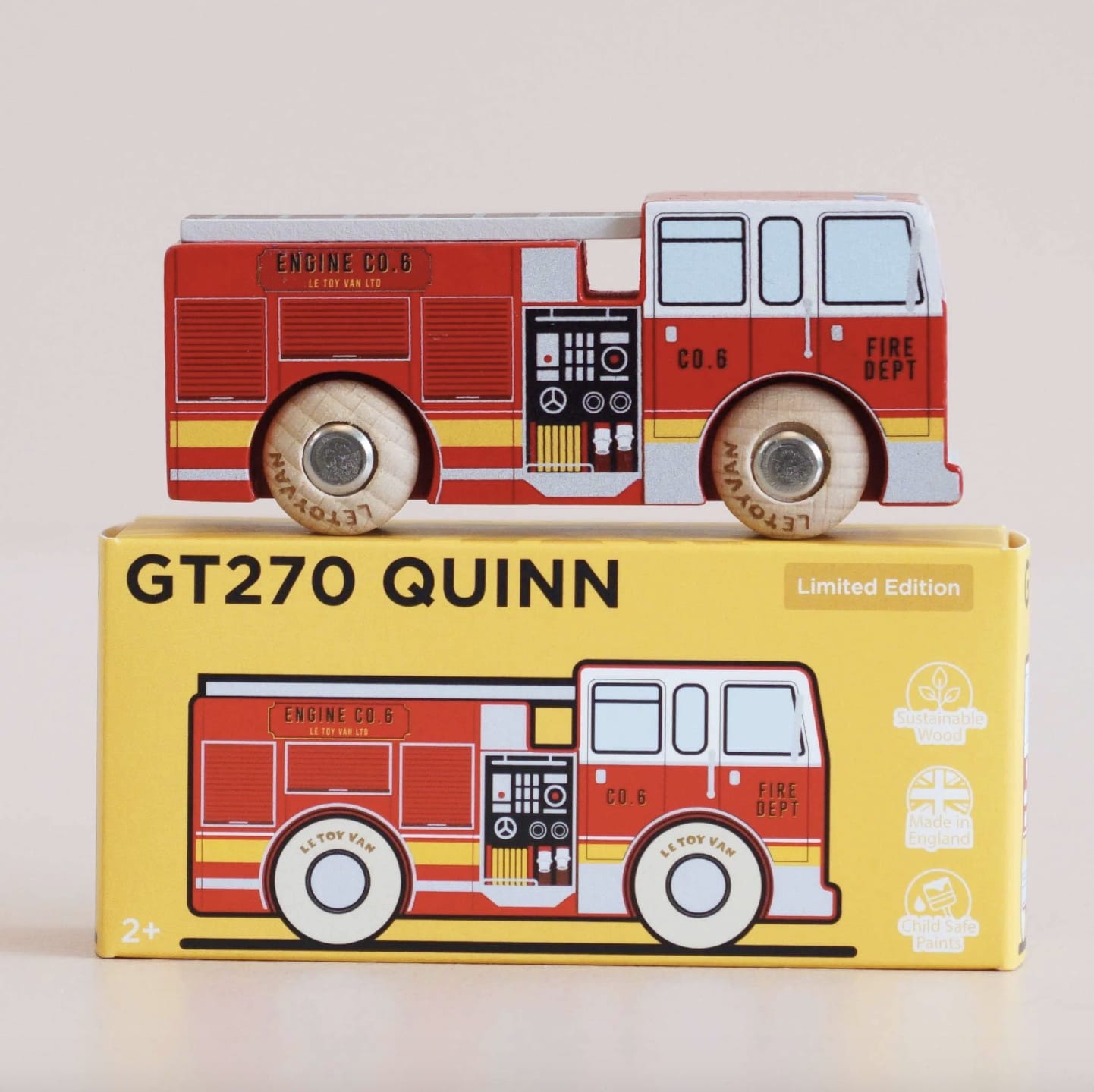 Quinn Wood Fire Truck
