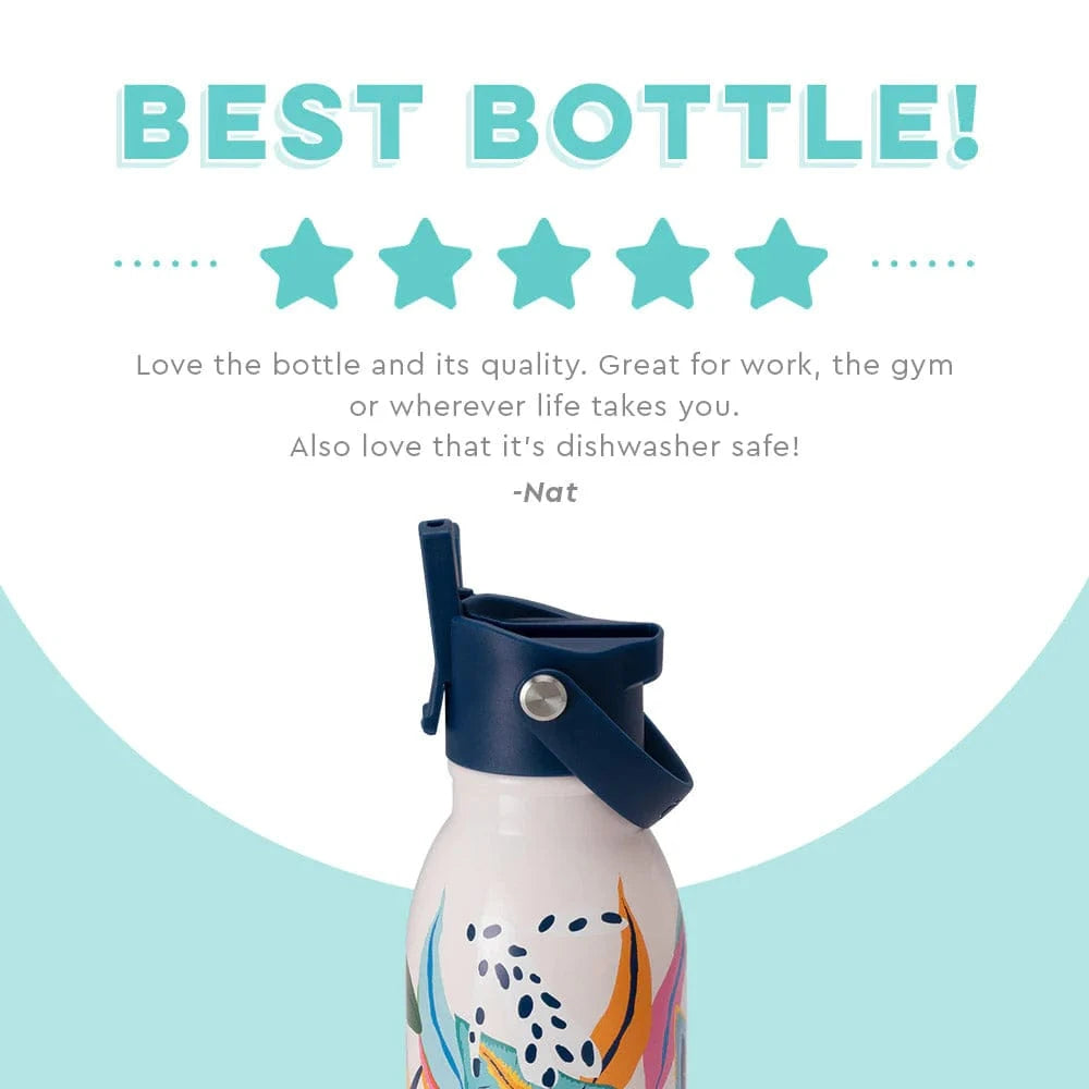 Flip Sip Water Bottle (20oz) - Calypso | prettycleanshop