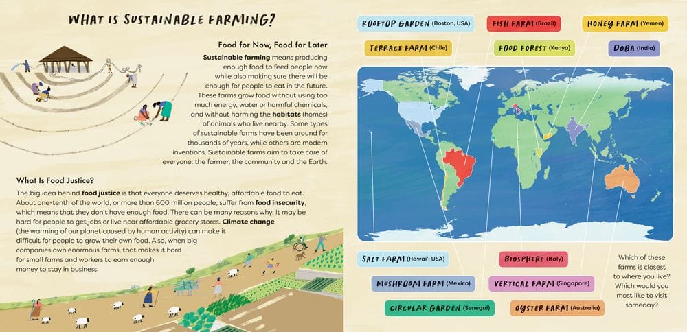 Food For The Future - Sustainable Farms Around the World-Print Books-Pretty Clean Shop