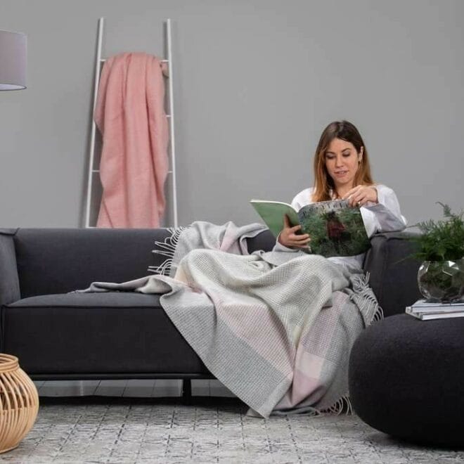 Port Mor Cashmere/Wool Throw | prettycleanshop