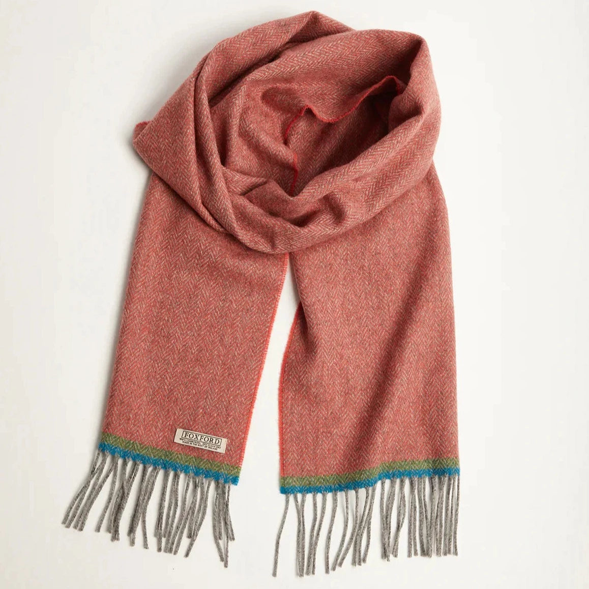 Herringbone Lambswool Scarf