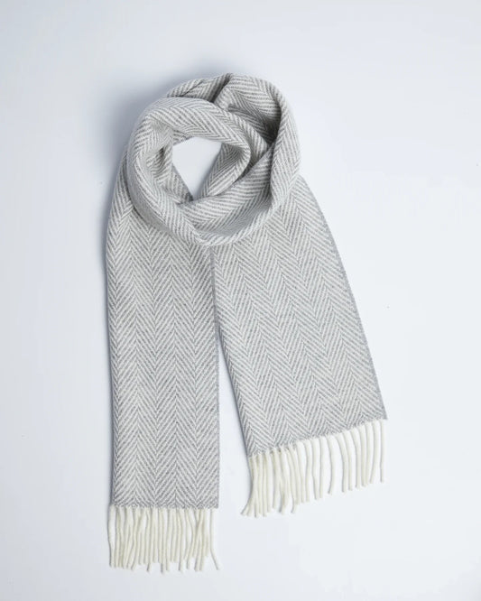 Herringbone Cashmere Blend Scarves